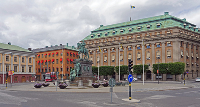 Stockholm: Gustav-Adolf-Platz