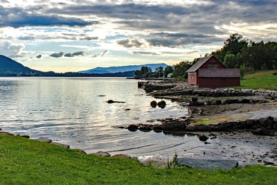 Rosendal am Maurangerfjord