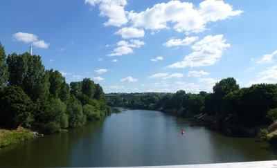 Blick auf den Neckar