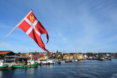 Svendborg vom Fährschiff aus