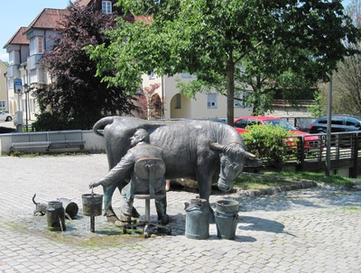 Steuerzahler-Brunnen in Isny
