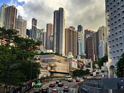 Nachmittags in Hongkong