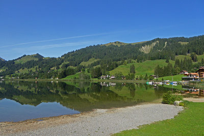 Am Schwarzsee (Fribourg)