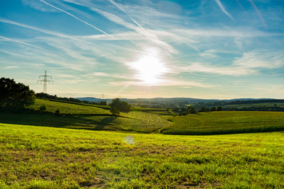Tal im Abendlicht Tal im Abendlicht