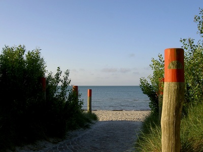 Strandzugang zur Ostsee
