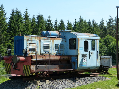 alte Diesellokomotive
