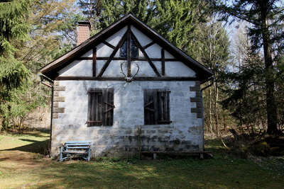 Altes Haus im Wald