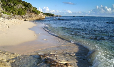 kleiner Strand.....Guadeloupe