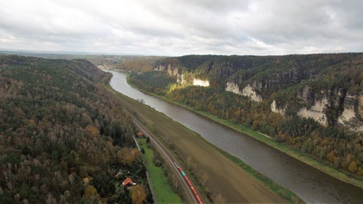 Elbe bei Rathen
