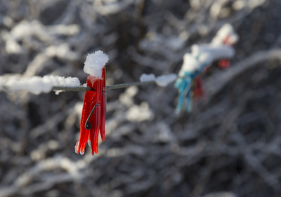 Schneeklamme