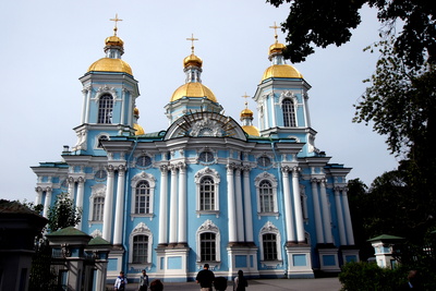 Nikolaus-Marine-Kathedrale in St. Petersburg