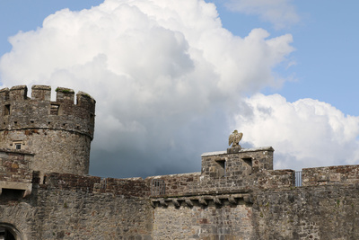 Cahir Castle - Burgmauer