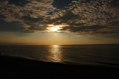 Sonnenuntergang über der Ostsee1
