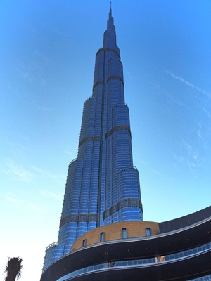 Silhouette Burj Kahlifa