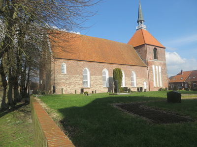 Reformierte Kirche in Rysum / Ostfriesland