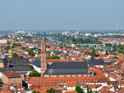 die Dächer von Heidelberg