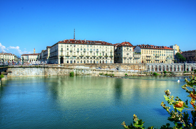 Turin - Blick über den Po