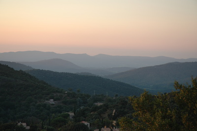 Sonnenuntergang in Hyeres