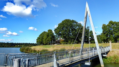 Brücke an der Thülsfelder Talsperre