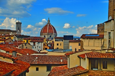 Über den Dächern von Florenz