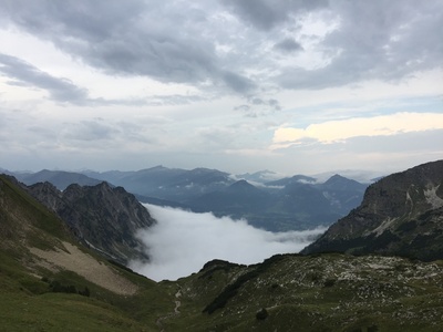Aussicht Alpen