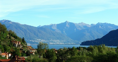 Oktobermorgen am Lago Maggiore