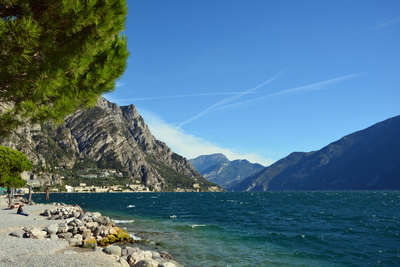 Strand von Limone sul Garda