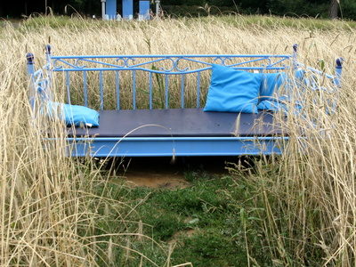 Ein Bett im Kornfeld