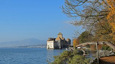 Château Chillon am Genfersee