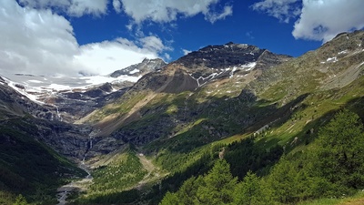 Fahrt mit dem Bernina Express