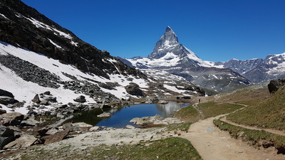 Traumhafter Blick zum Matterhorn