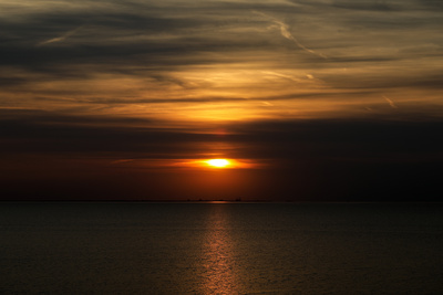 Sonnenuntergang Ijsselmeer