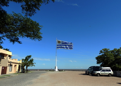 Die Fahne von Uruguay