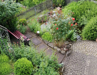 Ein sch&ouml;ner Garten&hellip;(hier: Feuchtbiotop)