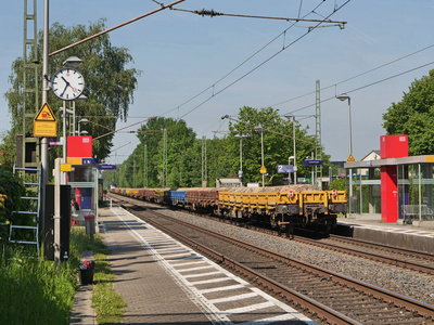 Haltepunkt auf dem Lande