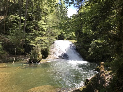 Wasserfall im Eistobel Wasserfall im Eistobel