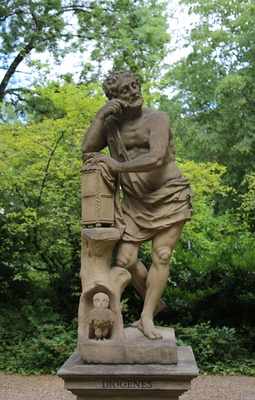 Skulptur Diogenes
