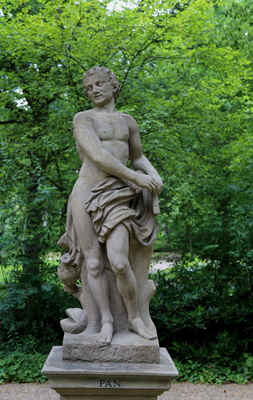Skulptur Pan