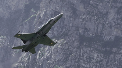 F18 in den Alpen