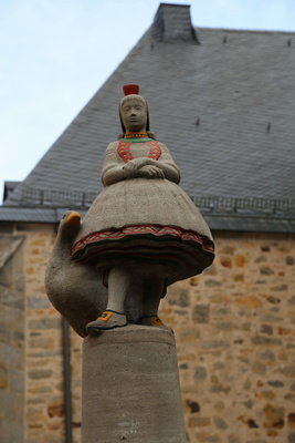Brunnenfigur in Alsfeld