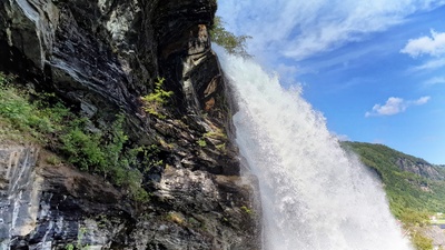 Wasserfall Steinsdalfossen