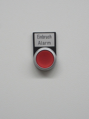 Alarmknopf: Einbruch-Alarm / Foto: Alexander Hauk