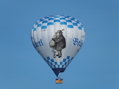 Heissluftballon Tegernseer Bräustüberl Buzi