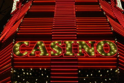 Leuchtreklame Casino Las Vegas / Foto: Alexander Hauk