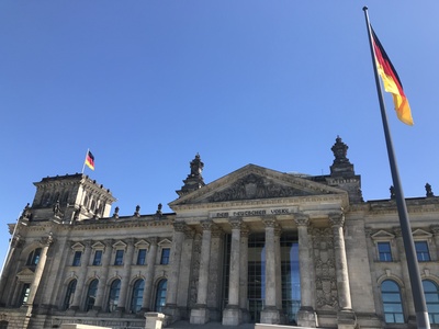 Reichstagsgebäude in Berlin Juni 2020 Reichstagsgebäude in Berlin Juni 2020