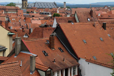 über den Dächern von Bamberg