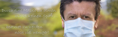 Durch eine Maske zu atmen &hellip;