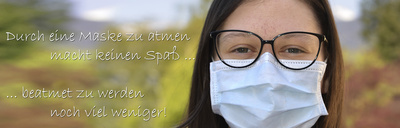 Durch eine Maske zu atmen &hellip;