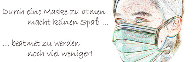 Durch eine Maske zu atmen &hellip;