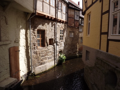 Kleiner Bach in Quedlinburg